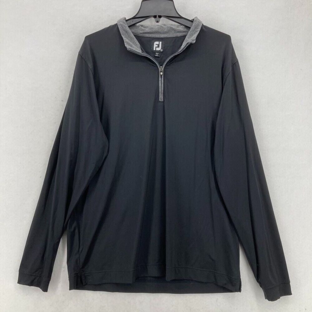 Footjoy Lightweight Solid Mid-Layer Pullover Mens… - image 1